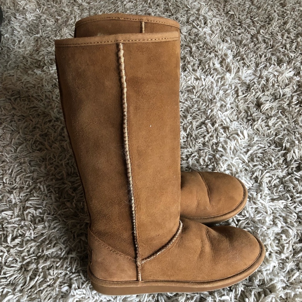 New W/O Tags L.L. Bean Tall Shearling Boots Size 6